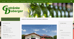 Desktop Screenshot of getraenke-daberger.de